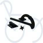 Head support adjustment system 3 hinges stepless incl.