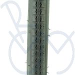 Outer tyre 20 x 1 3/8 grey block cs C-62 (37-451)