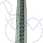 Outer tyre 22 x 1 3/8 grey block cs C-63 (37-501)