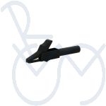 Crocodile clamp small black