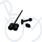 Walking stick holder for tube under chair mount Excel Entice/Fortress Calypso