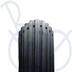 Outer tyre 400 x  8 black line C-179