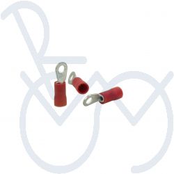 Kabelschuhe 8KW 044-275 003   A65 Ringzunge rot 3.2mm.