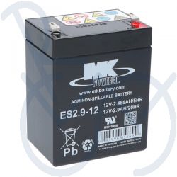 Batterie AGM MK 2,9-12  2,9Ah. 12V Abm. 79x56x107mm.