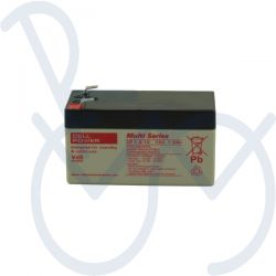 Batterie AGM Cellpower CP 1,2Ah. 12V Abm. 97x43x58mm.