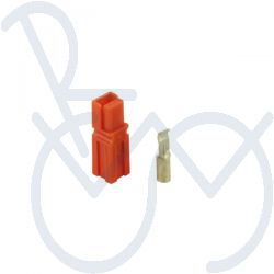 Steckverbinder  Anderson klein orange