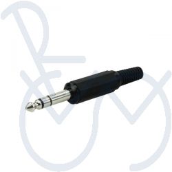 Klinkenstecker 6,3 mm. Kabel Stecker Stereo