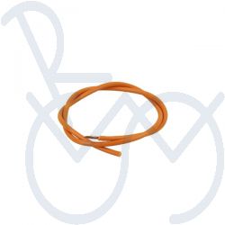 Draad siliconen 0,25mm² oranje
