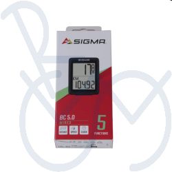 Fahrradcomputer Kabelgebunden Sigma BC 5.0 WR