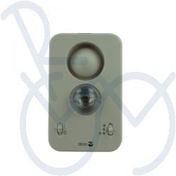 Extra laute Türklingel und Blitzlicht.