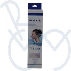 Gerillte Wandhalterung aus Kunststoff, 25 cm