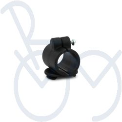 Toolflex Rohrklemme einzeln 22mm. schwarz