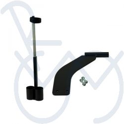 Stockhalter an Stoßstange für Breeze