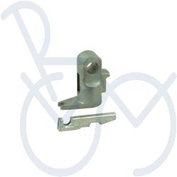 Gasfeder bedieningskop breites Modell  inkl. Hammer