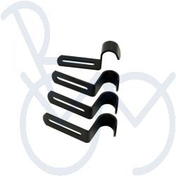 Sitzkissen Befestigungssatz 22mm. 4cm. tief (pro Satz von 4)