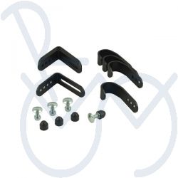 Rückenlehne Befestigungssatz 1-6cm. einstellbar für Rohr 25mm. (Lägerraumung)