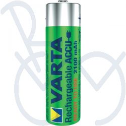 Batterie aufladbar AA NiMH 2300 mAh.