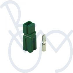 Stecker Multicomp groß grün inkl. Werk