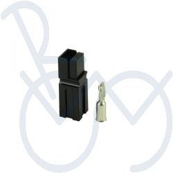 Connector Multicomp groß schwarz inkl. Werk