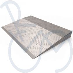 Modulare Schwellenhilfe 4 Schicht, Höhe 6,5 bis 8 cm. 84 x 57 cm.