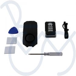 Diebstahlwarnanlage für Roller, Fahrräder und Motorräder