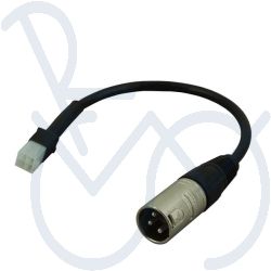 Adapterkabel P&G von Quadrat nach VR2/VSI 3. XLR
