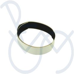 Klettverschluss schwarz 25mm. Schleife Nähausführung