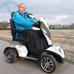 Beinschutzdecke Gefütterd Nylon verschiedene Größe für Elektromobile