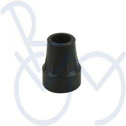 Gehstock Gummikapsel Ø19mm. schwarz