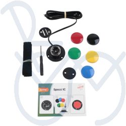 Specs IC Schalter Ø35 mm (inkl. austauschbarer Farbkappen)