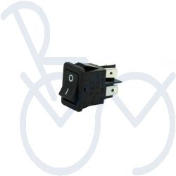 Lighting switch Pride mat black double pole change