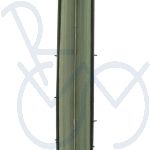 Decke 22 x 1 grau primo V-track schwarzwall  C-1025  (25-501)