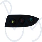 Schalterfoliengummi links für Galaxy II Deluxe mit LCD