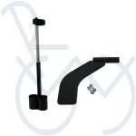 Stockhalter an Stoßstange für Breeze