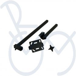 Head support adjustment system height and depth adjustable