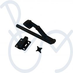 Head support adjustment system 4 hinges stepless incl.