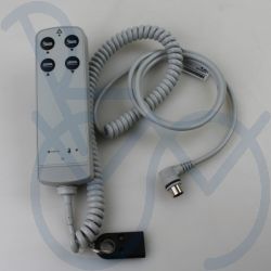 Manual control bed 4 buttons with magnetic key dewert