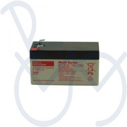 Cellpower Battery CP1,2-12  size 97x43x58mm.  12V-1,2Ah.