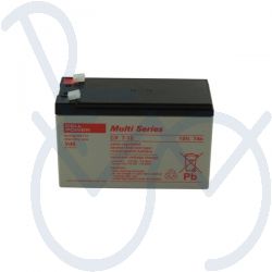 Cellpower battery CP7-12  size 151x65x100mm.  12V-7Ah.