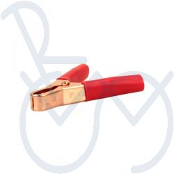 Batteryclamp red   max.15A.
