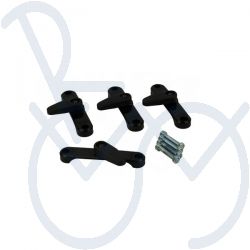 Backrest/seating locking kit for pipe 28mm. (set van 4)