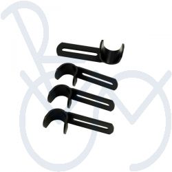 Seating cushion mounting set 25mm. flat (set van 4)