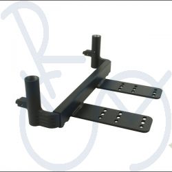 Scootmobile bracket for leg support for Sedeo footrests left and right