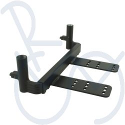 Scootmobile bracket for leg support for Sedeo footrests left and right