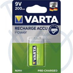 Battery chargeable 9V NiMH