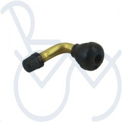 Schrader tubeless valve bent