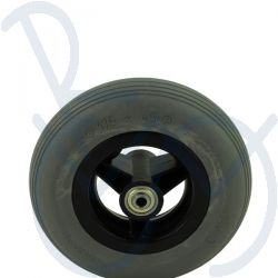 Wheel poly 7 x 1¾ with black rim