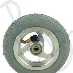 Wheel 5 x 1 with aluminum rim design model