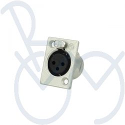 Charging connector  3 pole XLR chassis female