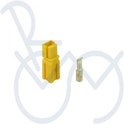 Connector Anderson small yellow